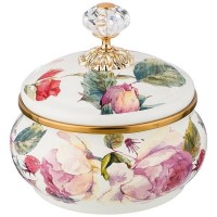 Сахарница Agness С Крышкой, Серия Винтаж, 0,85Л Диаметр=14 См. Высота=14 См. Agness
