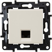 Розетка компьютерная встраиваемая Legrand Structura RJ45, UTP cat 5, цвет слоновая кость