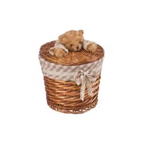 Корзина для хранения Natural House Медвежонок EW-36 S, 29х29 см