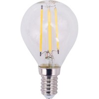 Лампа светодиодная Gauss LED Filament E14 11 Вт шар прозрачный 720 лм, тёплый белый свет