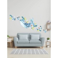 Декоративная наклейка для стены Lisadecor-shop Цветочный кит S0001