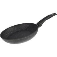 Сковорода Proffi Kitchen Black Stone PKT0160, 24 см