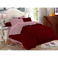 Комплект постельного белья двуспальный Amore Mio Garnet 15600, сатин