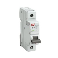 Выключатель автоматический EKF Averes mcb6-1-40D-av 1Р 230В 40А