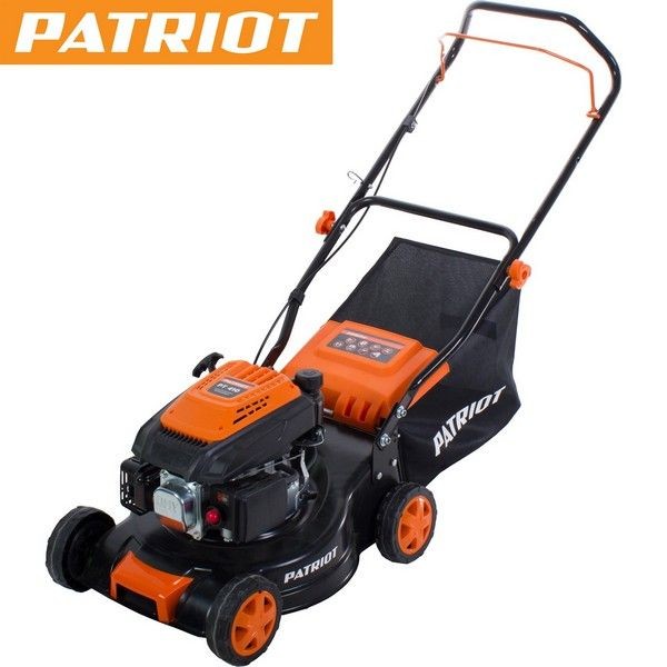Газонокосилка бензиновая несамоходная Patriot PT 410 3,5 л.с. 41 см
