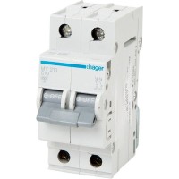 Выключатель автоматический Hager 2 полюса 10 A