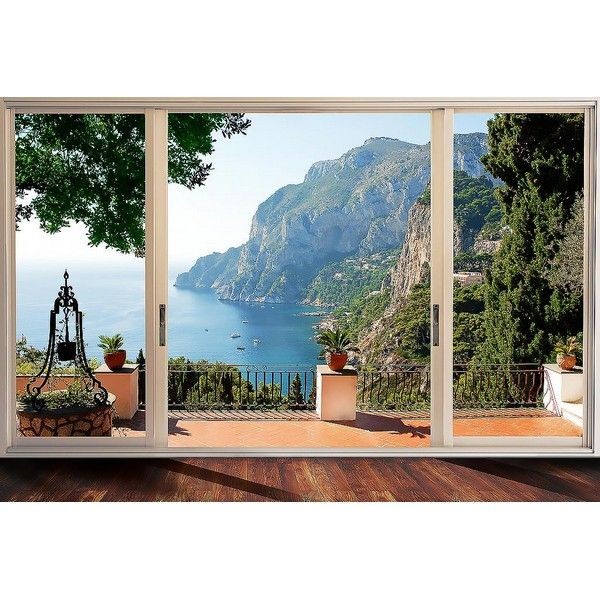 Фотообои Divino Decor Вид на остров Капри Р-036 400х270 см