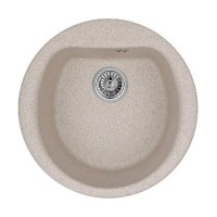 Кухонная мойка GRANULA кварцевая GR-5101 D 500 классик.