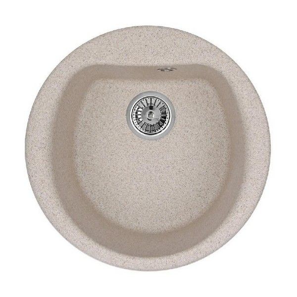 Кухонная мойка GRANULA кварцевая GR-5101 D 500 классик.