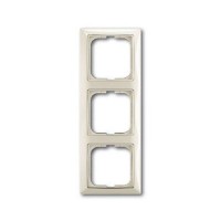 Рамка для розеток и выключателей ABB Basic 55 1 поста, цвет шале (белый)