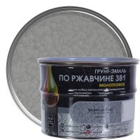 Грунт эмаль по ржавчине 3 в 1 молотковая Dali Special цвет серебристый 2.5 кг