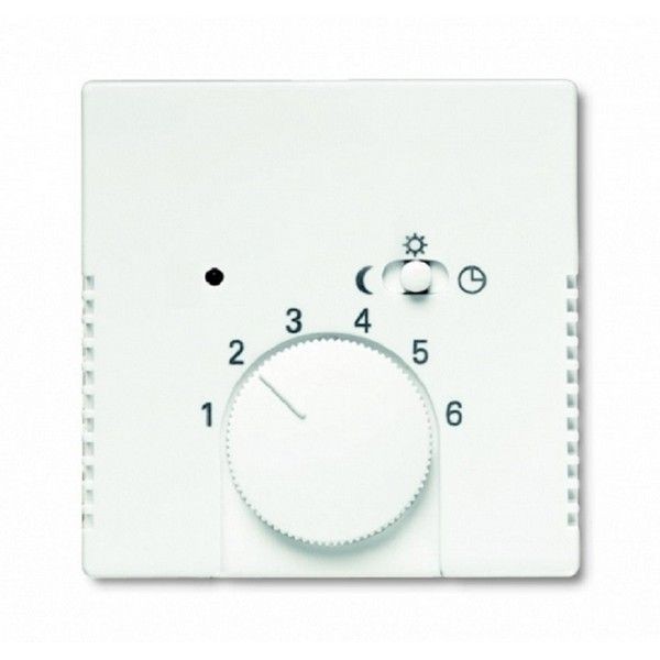Накладка для терморегулятора ABB Basic 55, цвет альпийский белый