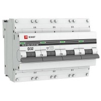 Выключатель автоматический EKF PROxima mcb47100-4-32D-pro 4Р 230В 32А
