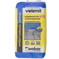 Наливной пол Weber Vetonit Strong 20 кг