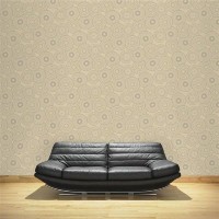 Флизелиновые обои Graham&Brown бежевые 17232 0.52 м