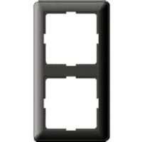 Рамка для розеток Schneider Electric W59 2 поста, цвет черный бархат