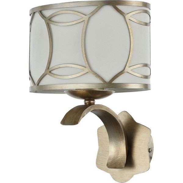 Бра Maytoni Fibi H310-01-G E14 40W цвет бежевый