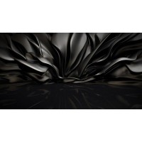 Фотообои WonderWall Черная абстракция 110 280х518см