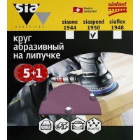 Круг абразивный для шлифмашин sia Abrasives ss6-150-6-100