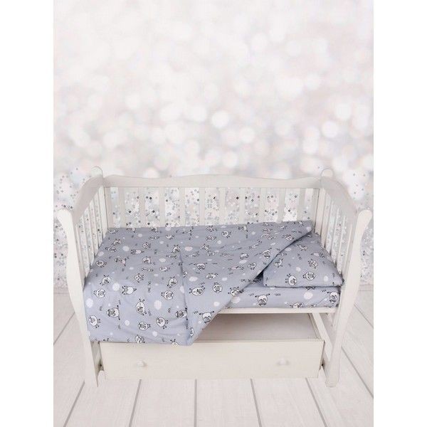 Комплект постельного белья Amarobaby Барашек AMARO-3003-SCB, 3 предмета