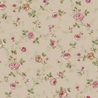 Обои бумажные Georgetown Designs Roses серые 0.70 м PN0412