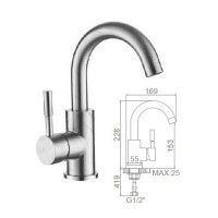 Смеситель для раковины Ledeme L1098-3
