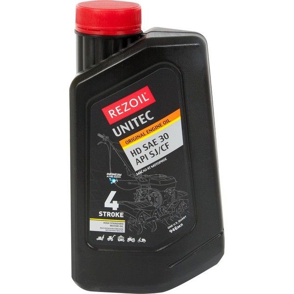 Масло моторное 4Т Rezoil Unitec минеральное, 0.946 л
