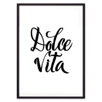 Постер Дом Корлеоне Dolce vita 07-0550-21х30, 21х30 см
