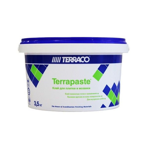 Клей для плитки акриловый Terrapaste 3.5 кг