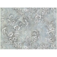 Обои флизелиновые Decori-Decori Gioiello голубые 1.06 м 82535