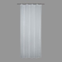 Тюль на ленте со скрытыми петлями Polyone White 140x280 см цвет белый