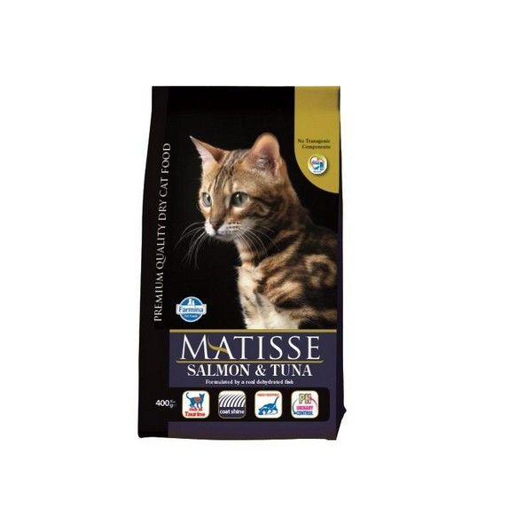 Сухой корм для кошек MATISSE Лосось с Тунцом 400 г