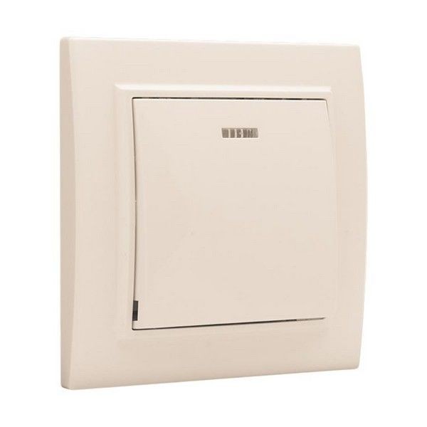 Выключатель EKF Basic Минск ERV10-121-20 Бежевый