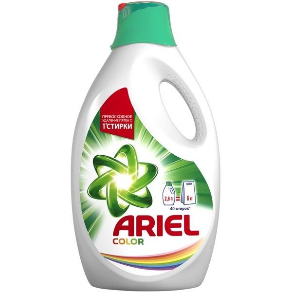 Гель для стирки Ariel Color 2.6 л