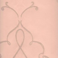 Обои флизелиновые Antonina Vella Couture розовые 0.70 м VX2251