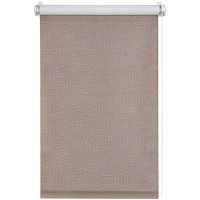 Штора рулонная Сканди 80x160 см коричневая
