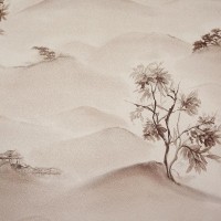 Обои флизелиновые Wiganford Nigora коричневые 1.06 м 7711136