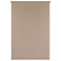 Штора рулонная Plain, 70x160 см, цвет бежевый