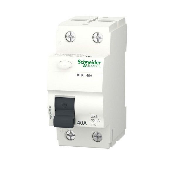 УЗО Schneider Electric Acti9, 2 полюса 40 А, 30 мА, тип АС
