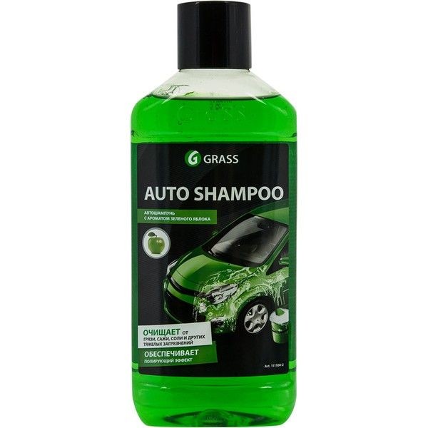 Автошампунь Grass Universal, 1 л, аромат яблока