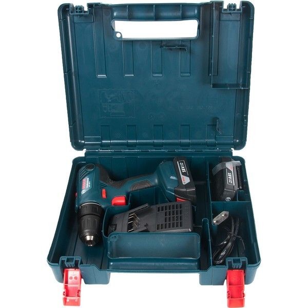 Дрель-шуруповерт аккумуляторная Bosch GSR 180, 18 В Li-ion 2x1.5 Ач