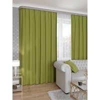 Штора Legrand, 280x150 см, цвет зеленый