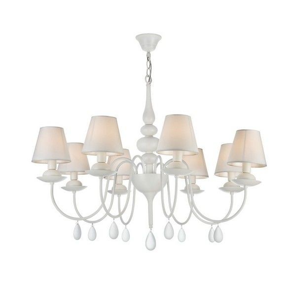 Люстра Freya Eliza FR5756-PL-08-W E14 8 ламп 21 м²