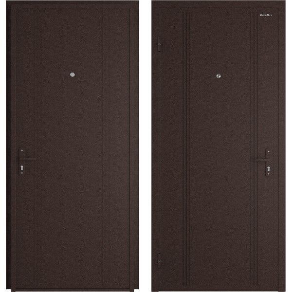 Дверь входная металлическая Doorhan Эко, 980 мм, левая
