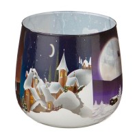 Декоративная свеча Adpal Зимний пейзаж, 348-307
