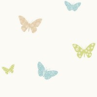 Обои бумажные York Wallcoverings Just Kids белые KD1707 0.52 м