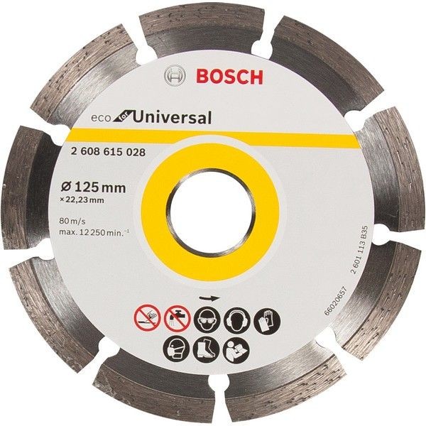 Диск алмазный универсальный Bosch Eco 125x22.23 мм