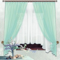 Штора для кухни Nivasan Лидия Hk.Ld-13, 170х400 см