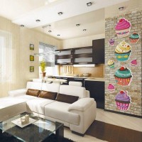 Фотообои Urban Style (Шоколадный кекс) US 127 100х270 см