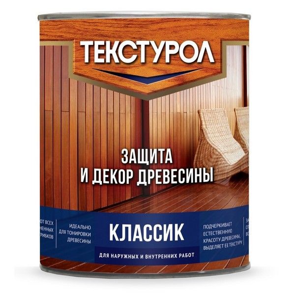 Антисептик Текстурол Классик матовый орех 1 л